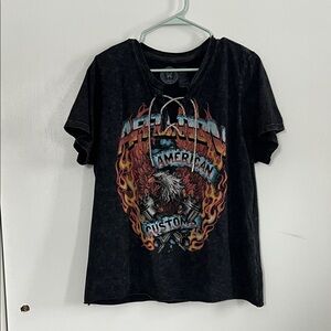 Affliction Charcoal Graphic Tee